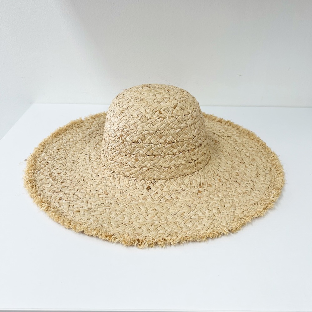 Stoney Clover Lane Tan Straw Hat
